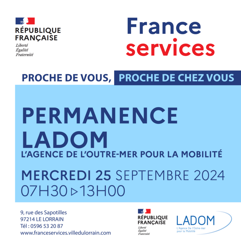 LADOM - PERMANENCE 25 SEPTEMBRE 2024